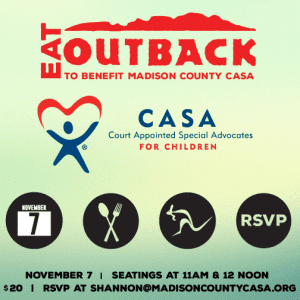 Eat Outback for CASA!